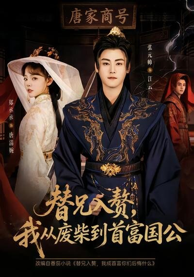 替兄入赘，我从废柴到首富国公全集