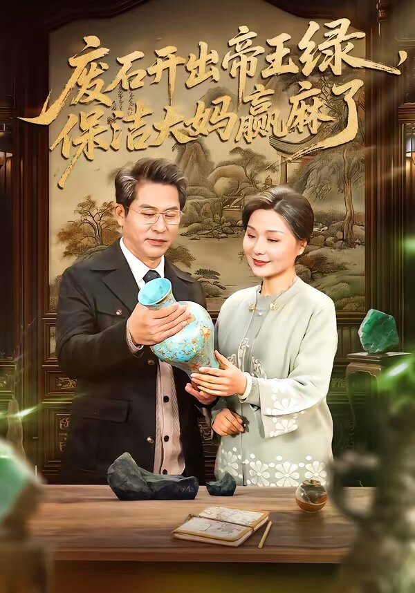 废石开出帝王绿，保洁大妈赢麻了全集